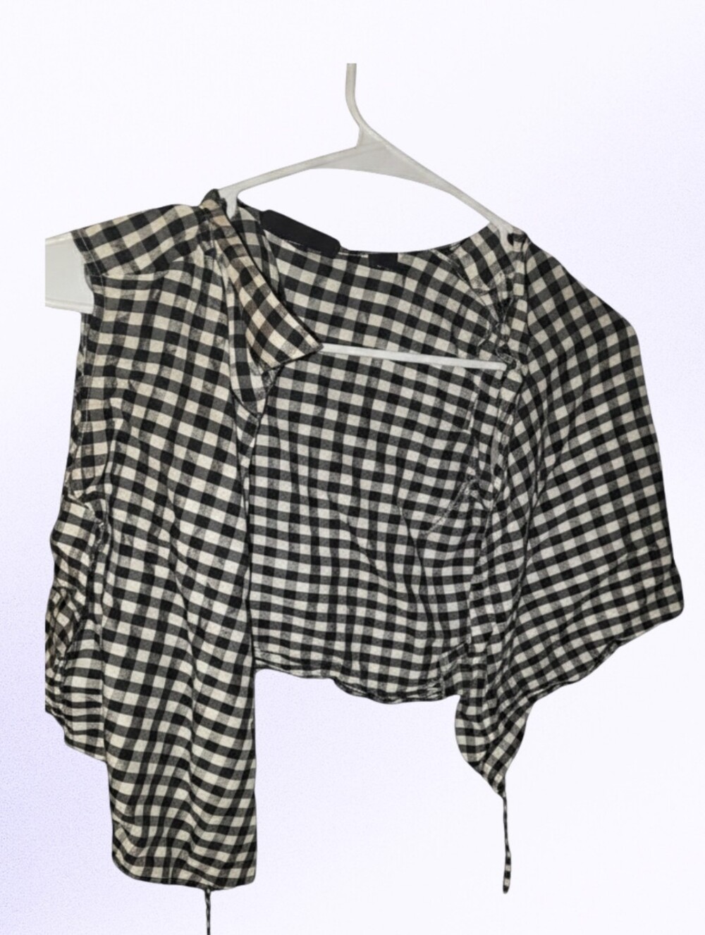 Gingham Sleeveless Vest